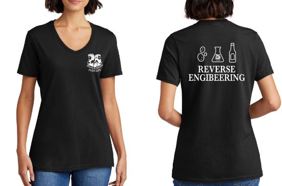 Picture of Reverse Engibeering Women's V-Neck Tee